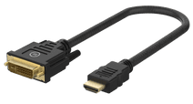 BlueBuilt HDMI-auf-DVI-D-Dual-Link-Kabel 2 Meter BlueBuilt Kabeladapter