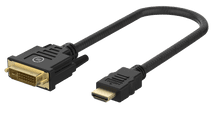 BlueBuilt HDMI-auf-DVI-D-Dual-Link-Kabel 2 Meter Kabeladapter für HDMI-Ports