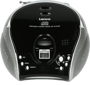 Lenco SCD-24 Schwarz Radio-CD-Player