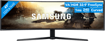 Samsung Odyssey G9 Neo Mini-LED Gaming LS49AG950NPXEN Gaming monitor with a high refresh rate