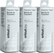 Cricut Joy StandardGrip Transfer Tape 14x122 Transparent 3-Pack Cutting machine materials bundle