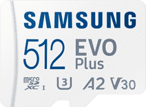 Samsung EVO Plus 512 GB microSDXC UHS-I U3 130 MB/s Full HD & 4K UHD Speicherkarte mit Ada MicroSD-Karte