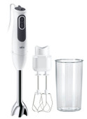 Braun MultiQuick 3 Vario MQ3105B Weiß Vielseitigen Stabmixer