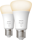Philips Hue White E27 1100 lm Doppelpack Philips Hue einzeln erhältliche Smart-Lampe