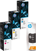 HP 32XL + HP31 Tintenflaschen Kombipack Patrone für HP Drucker