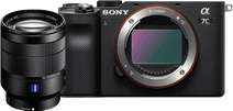 Sony A7C Schwarz + 24-70 mm f/4.0 Sony Vollformat-Systemkamera