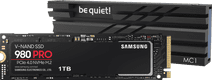 Samsung 980 Pro 1 TB M.2 + Be quiet! MC1 M2 SSD Cooler Interne SSD für PS5