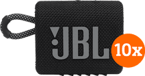 JBL Go 3 schwarz 10er-Pack Kabellosen Lautsprecher im Set