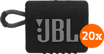 JBL Go 3 schwarz 20er-Pack Kabellosen Lautsprecher im Set