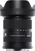 Sigma 18-50mm f/2.8 DC DN Contemporary Sony E-Mount Objektive für Sony Systemkamera