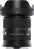 Sigma 18-50mm f/2.8 DC DN Contemporary Sony E-mount Wide-angle lenses for Sony camera