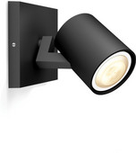 Philips Hue Runner 1-Spot Mounted Spot Light White Ambiance Black Philips HUE Runner