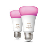 Philips Hue White and Color E27 800lm Duo Pack White and Color smart light