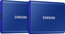 Samsung Portable SSD T7 1TB Blue - Duo Pack Samsung T7 Portable SSD promotions