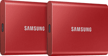 Samsung T7 Portable SSD 1 TB Rot - Doppelpack Samsung externe SSD