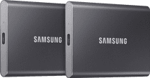 Samsung T7 Portable SSD 2 TB Grau - Doppelpack Samsung externe SSD