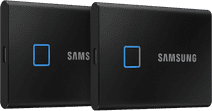 Samsung T7 Touch Portable SSD 2 TB Schwarz - Doppelpack Samsung externe SSD