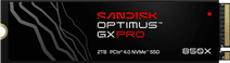 SANDISK Optimus GX PRO 850X 2TB NVMe-SSD mit Kühlkörper SanDisk Optimus GX Pro interne SSD
