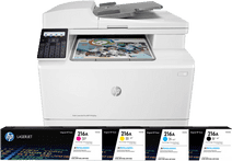 HP Color LaserJet Pro M183fw MFP + 1 zusätzliches Set Toner All-in-One-Farblaserdrucker