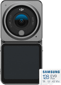 DJI Action 2 Dual-Screen-Combo + kostenlose 128-GB-Speicherkarte Actionkamera mit 4K