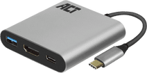 ACT USB-C to USB and HDMI adapter with Power Delivery USB-C to HDMI converter