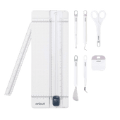 Cricut Essential Tool Set with 33cm Portable Trimmer Accessory for cutting machines