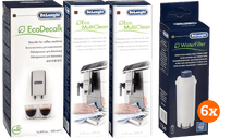 De'Longhi Pflegepaket 1 Jahr + Milchreiniger Reinigungsmittel für Kaffeemaschine