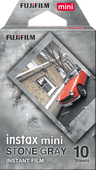 Fujifilm instax mini Film Stone Gray (10 sheets) Photo paper for instant camera