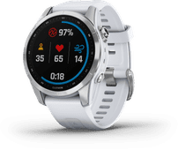 Garmin Fenix 7S Silver/White 42mm Smartwatch