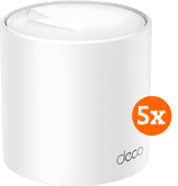 TP-Link Deco X50 5er-Pack WLAN-Lösung fürs Homeoffice in einem Reihenhaus