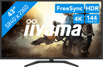 iiyama G-Master G4380UHSU-B1 Red Eagle Gaming monitor with a high resolution