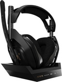 Astro A50 Wireless Gaming Headset + Base Station for Xbox Series X/S, Xbox One - Black Surround sound gaming headset for PC