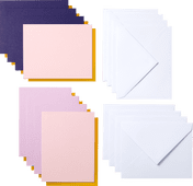 Cricut Cut-Away Cards Rain A2 (10.8cm x 14cm) 8-Pack Material for Cricut Joy Extra