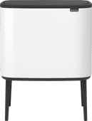 Brabantia Bo Touch Bin Prullenbak 11 + 23 Liter White Brabantia Bo Mülleimer