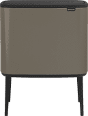 Brabantia Bo Touch Bin 11 + 23 Liter Platinum Brabantia Bo Mülleimer