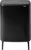 Brabantia Bo Touch Bin Hi Abfalleimer 2 x 30 Liter Matt Black  Touch-Mülleimer