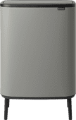 Brabantia Bo Touch Bin Hi Abfalleimer 2 x 30 Liter Mineral Concrete Grey Top 10 am besten verkaufte Recycler