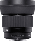 Sigma 56mm F1.4 DC DN Contemporary Fujifilm X-Mount Objektiv für Fujifilm Kamera