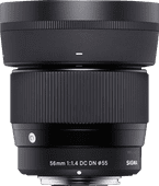 SIGMA 56mm F1.4 DC DN Contemporary Fujifilm X-Mount Sigma Objektiv für Fujifilm Kamera