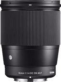 Sigma 16mm F1.4 DC DN Contemporary Fujifilm X-Mount Wide-angle lens