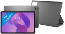 Lenovo Idea Tab 11 Zoll 128GB WLAN Grau mit Stylus + Book Case Grau Tablets für die Basisnutzung