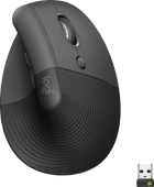 Logitech Lift Vertikale ergonomische Maus Schwarz Bluetooth-Maus