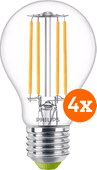 Philips LED Filamentlampe - 2,3W - E27 - warmweißes Licht 4er-Pack LED-Lampe