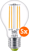 Philips LED Filamentlampe - 2,3W - E27 - warmweißes Licht 5er-Pack LED-Lampe