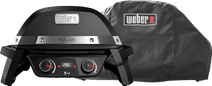 Weber Pulse 2000 + Weber Abdeckung für den Pulse 2000 Elektrogrill Set mit Abdeckung