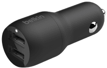 Belkin Car Charger with 2 USB Ports 12W Car charger with multiple ports