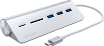 Satechi Aluminium USB-Hub USB-C Silber USB-Hub
