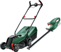 Bosch CityMower 18V-32 inkl. 4,0-Ah-Akku + Bosch EasyHedgeCut 18-45 Li (ohne Akku) Bosch Akku-Rasenmäher