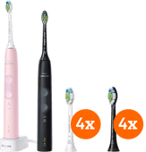 Philips Sonicare ProtectiveClean 4500 HX6830/35 + Optimal White Brush Attachments (8 units) Philips Sonicare electric toothbrush promotion