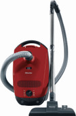 Miele Classic C1 PowerLine Mango Red Vacuum with mid-range build quality